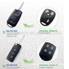 Porpular QN-RS150X compatible with Positron Eexact flip key 433mhz car alarm remote control